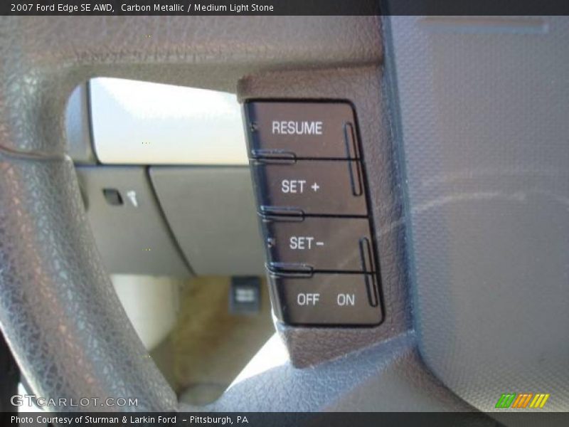 Carbon Metallic / Medium Light Stone 2007 Ford Edge SE AWD