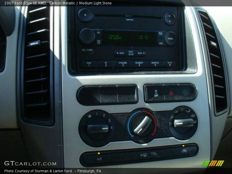 Carbon Metallic / Medium Light Stone 2007 Ford Edge SE AWD