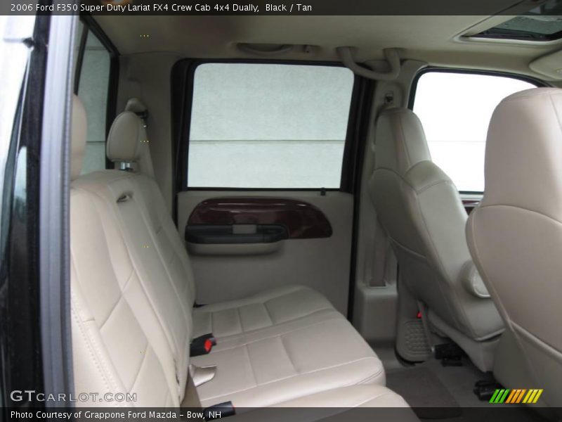 Black / Tan 2006 Ford F350 Super Duty Lariat FX4 Crew Cab 4x4 Dually