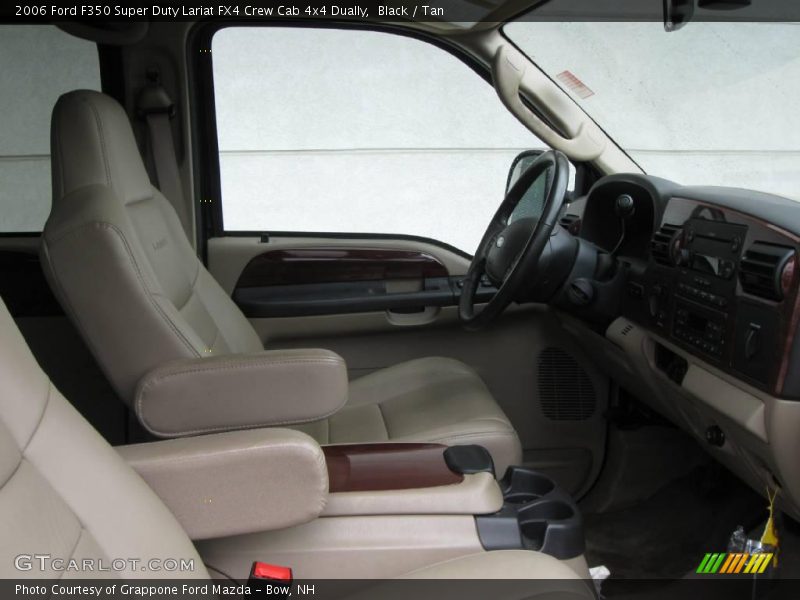 Black / Tan 2006 Ford F350 Super Duty Lariat FX4 Crew Cab 4x4 Dually