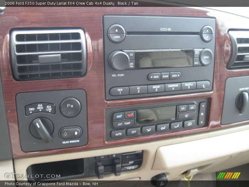 Black / Tan 2006 Ford F350 Super Duty Lariat FX4 Crew Cab 4x4 Dually