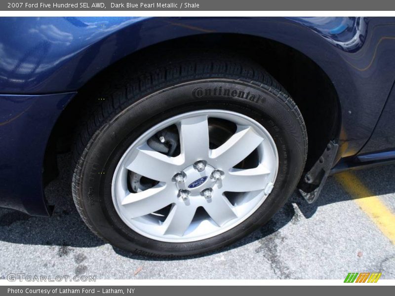 Dark Blue Pearl Metallic / Shale 2007 Ford Five Hundred SEL AWD