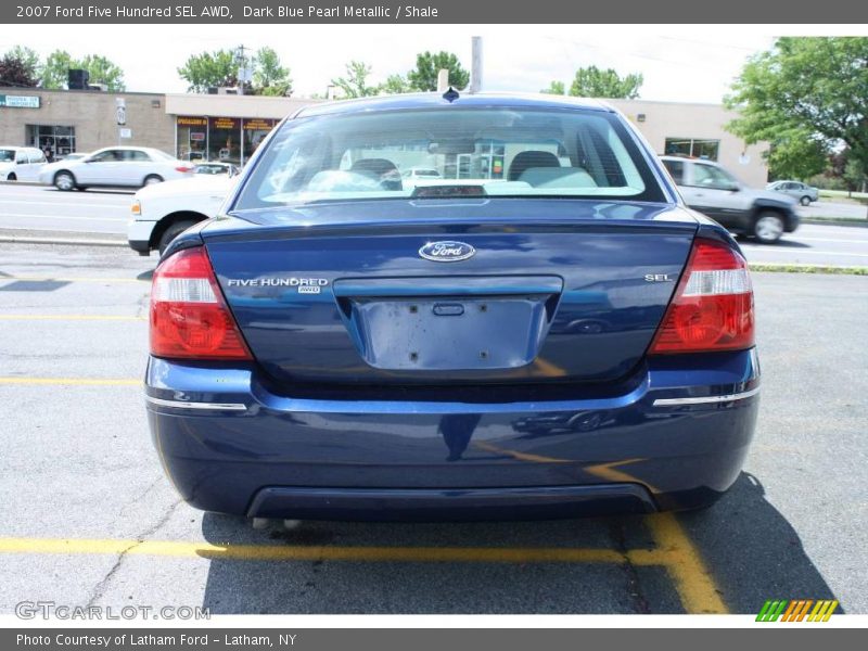 Dark Blue Pearl Metallic / Shale 2007 Ford Five Hundred SEL AWD