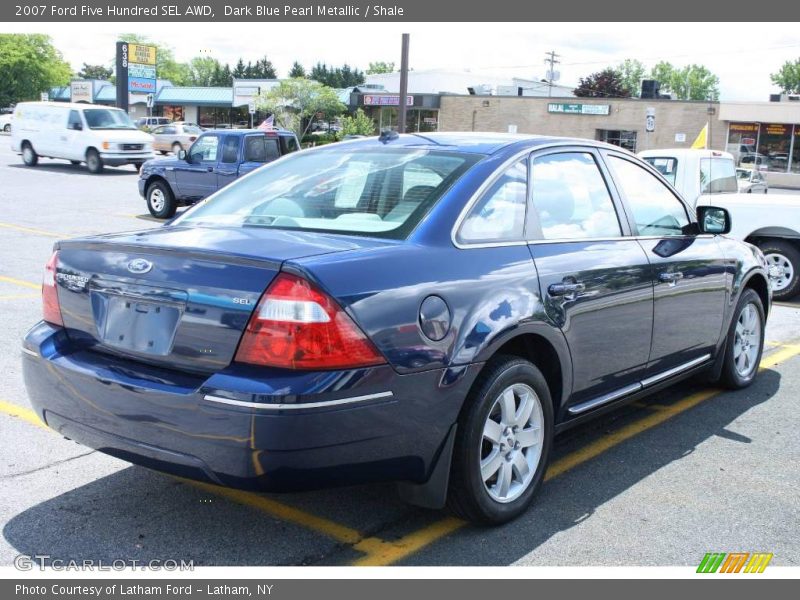 Dark Blue Pearl Metallic / Shale 2007 Ford Five Hundred SEL AWD