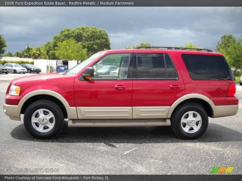 Redfire Metallic / Medium Parchment 2006 Ford Expedition Eddie Bauer