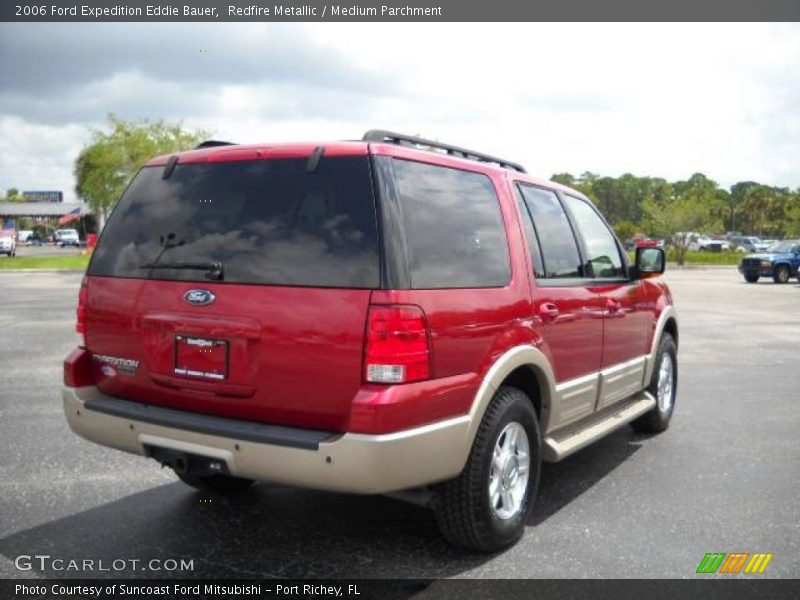 Redfire Metallic / Medium Parchment 2006 Ford Expedition Eddie Bauer
