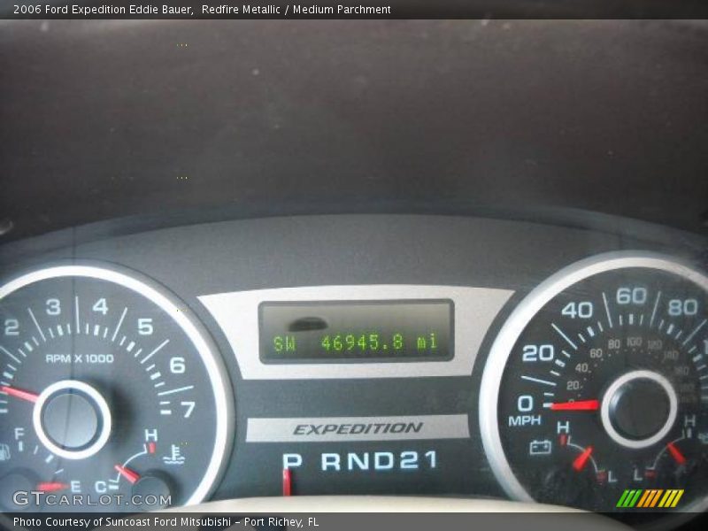 Redfire Metallic / Medium Parchment 2006 Ford Expedition Eddie Bauer