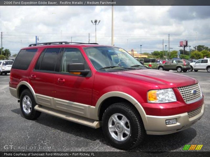 Redfire Metallic / Medium Parchment 2006 Ford Expedition Eddie Bauer