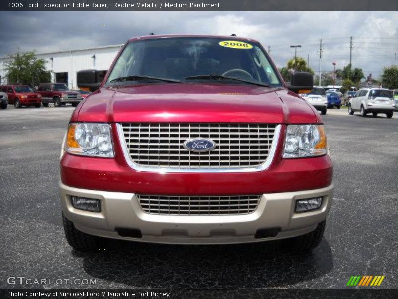 Redfire Metallic / Medium Parchment 2006 Ford Expedition Eddie Bauer