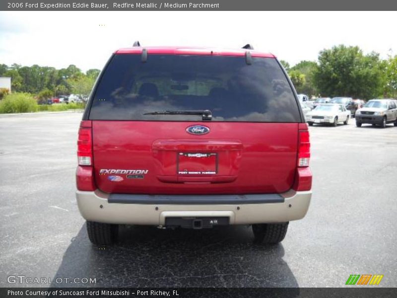 Redfire Metallic / Medium Parchment 2006 Ford Expedition Eddie Bauer