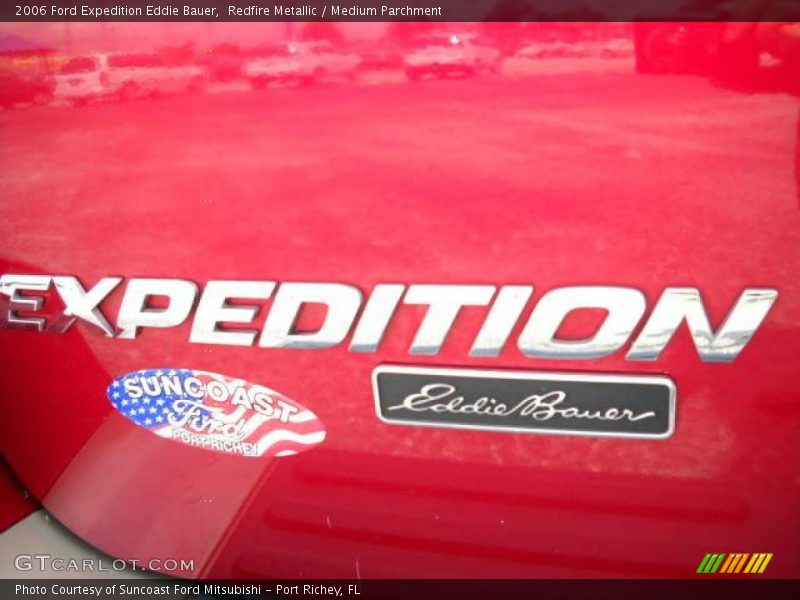 Redfire Metallic / Medium Parchment 2006 Ford Expedition Eddie Bauer