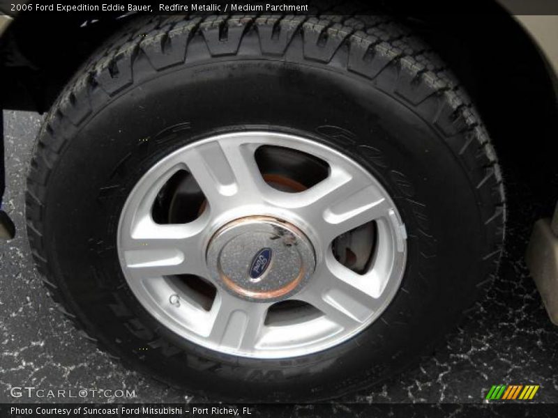 Redfire Metallic / Medium Parchment 2006 Ford Expedition Eddie Bauer