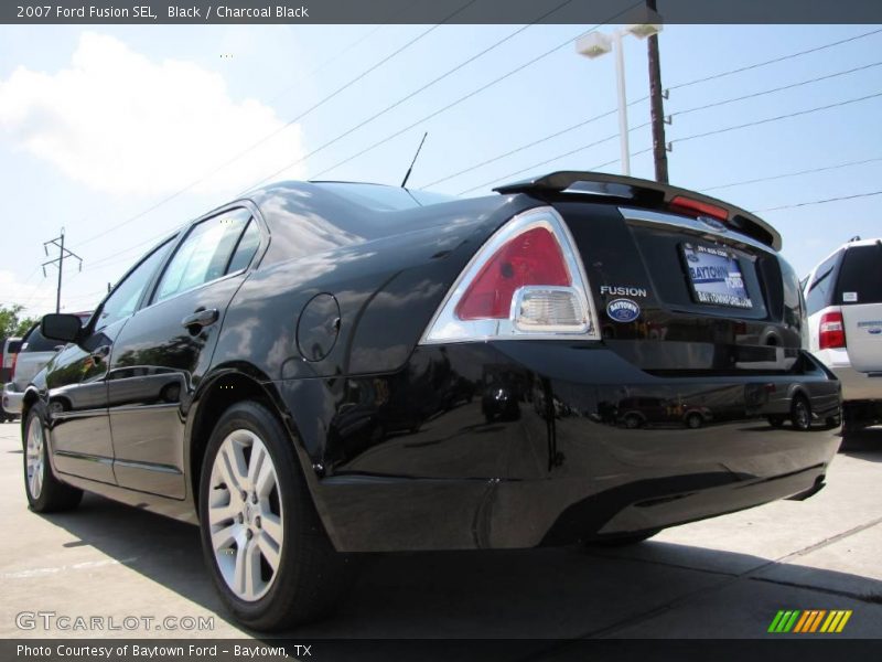 Black / Charcoal Black 2007 Ford Fusion SEL
