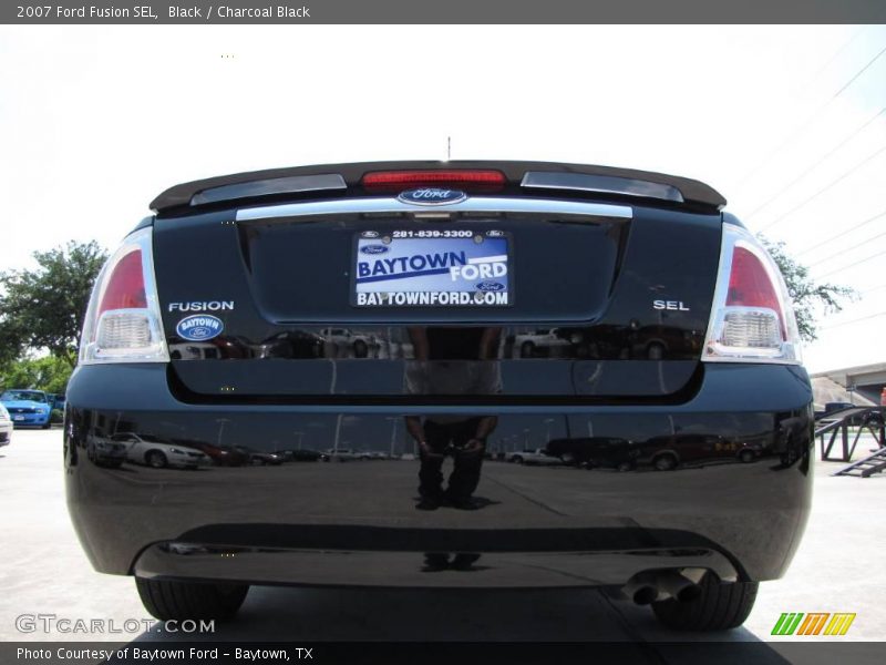 Black / Charcoal Black 2007 Ford Fusion SEL