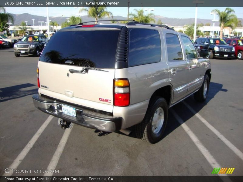 Silver Birch Metallic / Pewter/Dark Pewter 2005 GMC Yukon SLE
