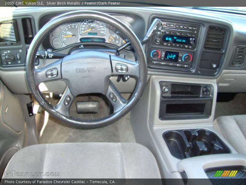 Silver Birch Metallic / Pewter/Dark Pewter 2005 GMC Yukon SLE