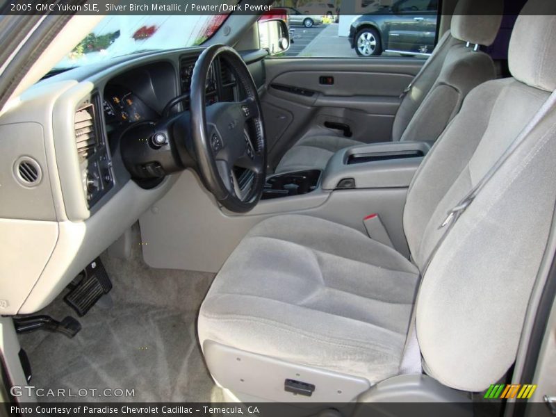 Silver Birch Metallic / Pewter/Dark Pewter 2005 GMC Yukon SLE