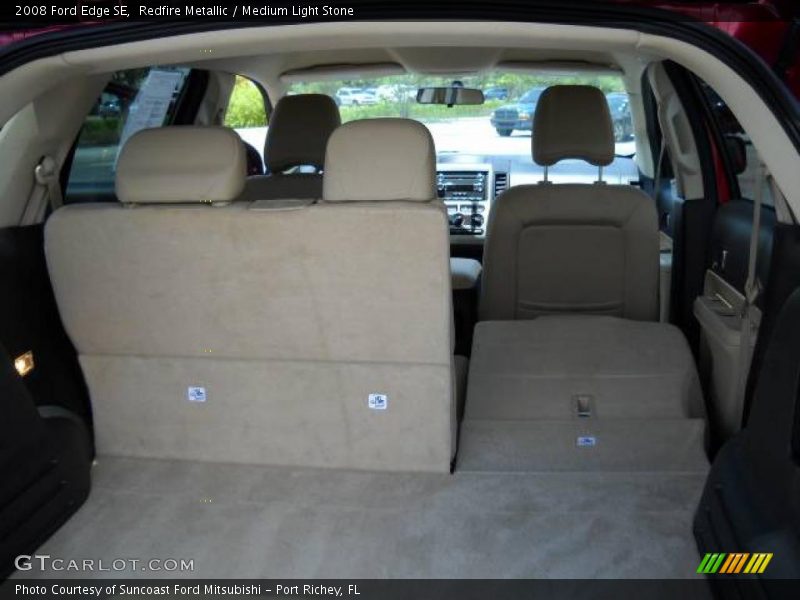 Redfire Metallic / Medium Light Stone 2008 Ford Edge SE