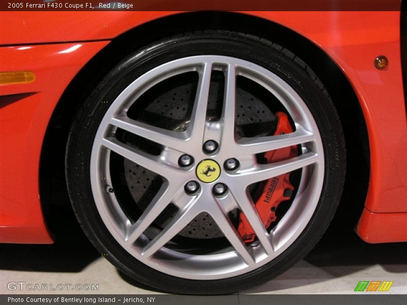 Red / Beige 2005 Ferrari F430 Coupe F1