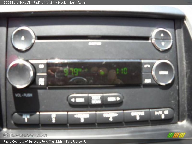 Redfire Metallic / Medium Light Stone 2008 Ford Edge SE
