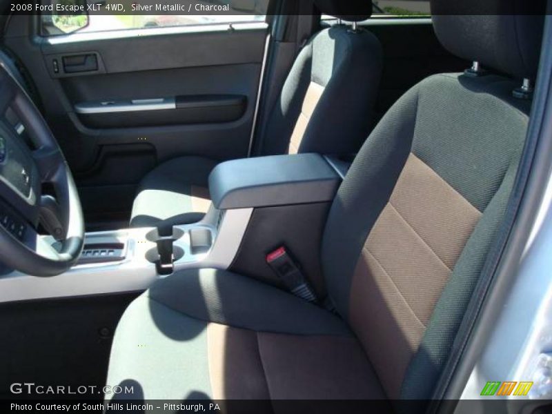 Silver Metallic / Charcoal 2008 Ford Escape XLT 4WD