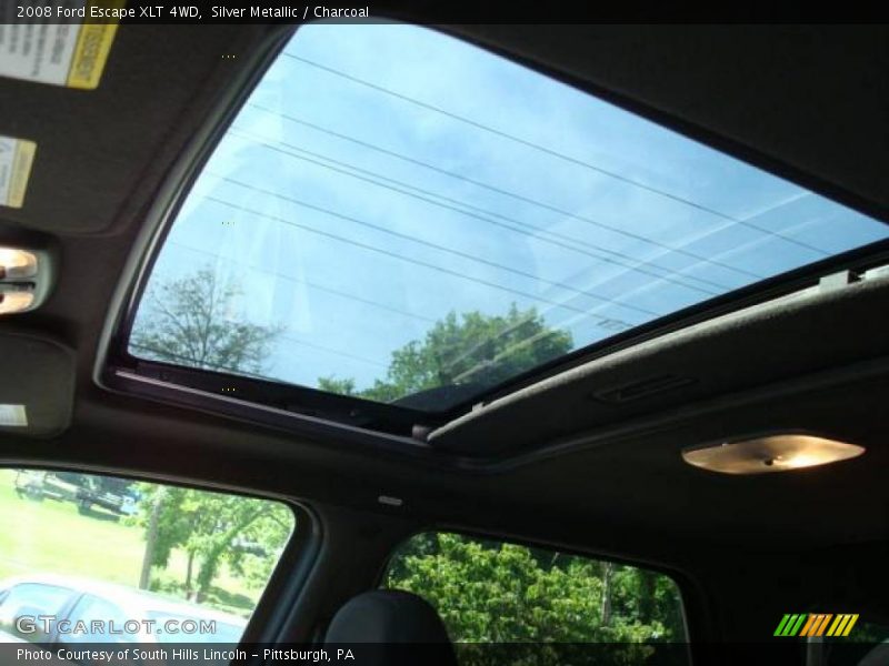 Silver Metallic / Charcoal 2008 Ford Escape XLT 4WD
