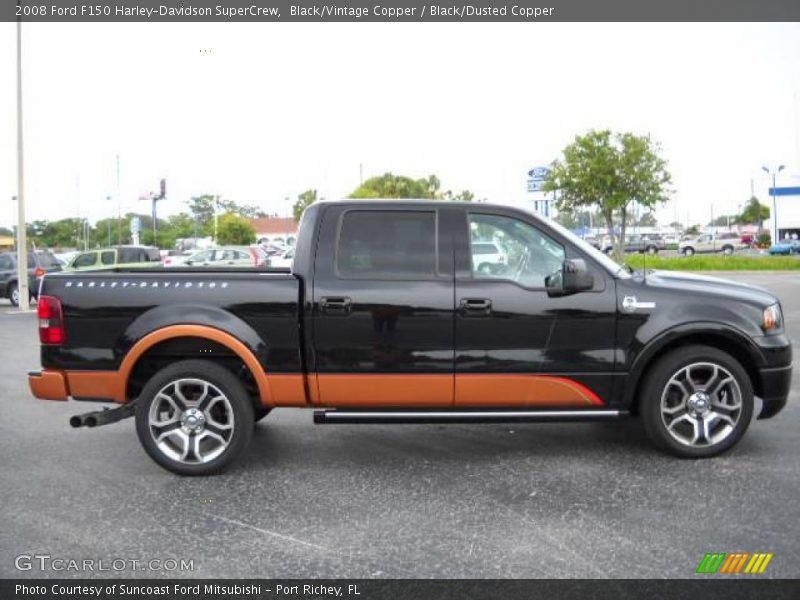  2008 F150 Harley-Davidson SuperCrew Black/Vintage Copper