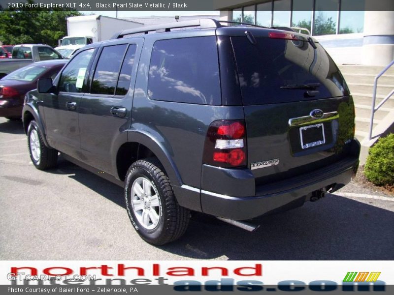 Black Pearl Slate Metallic / Black 2010 Ford Explorer XLT 4x4