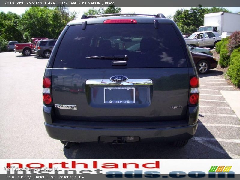 Black Pearl Slate Metallic / Black 2010 Ford Explorer XLT 4x4