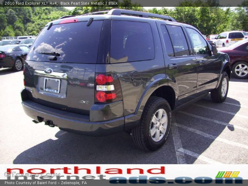 Black Pearl Slate Metallic / Black 2010 Ford Explorer XLT 4x4