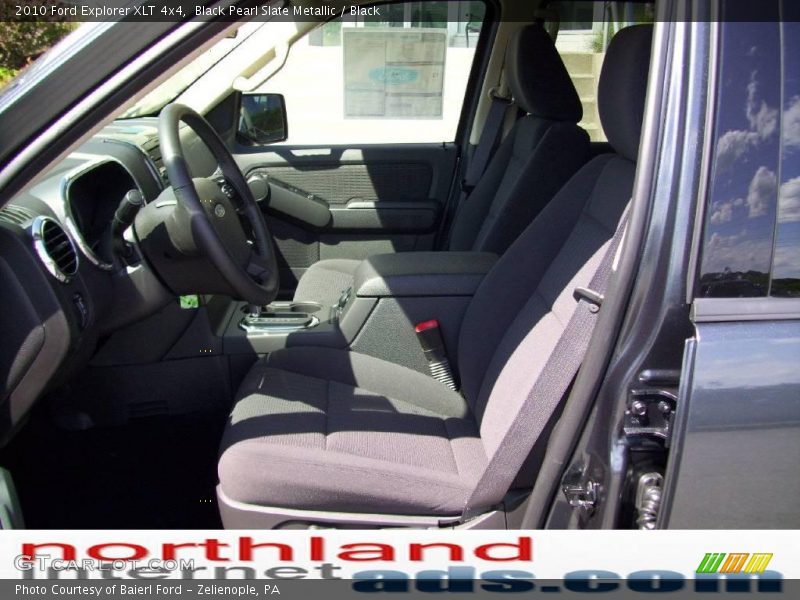 Black Pearl Slate Metallic / Black 2010 Ford Explorer XLT 4x4