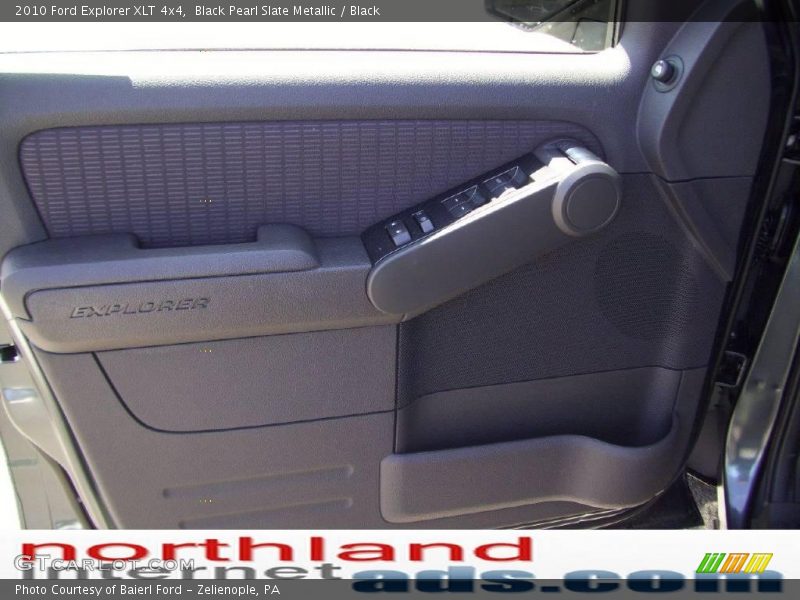 Black Pearl Slate Metallic / Black 2010 Ford Explorer XLT 4x4