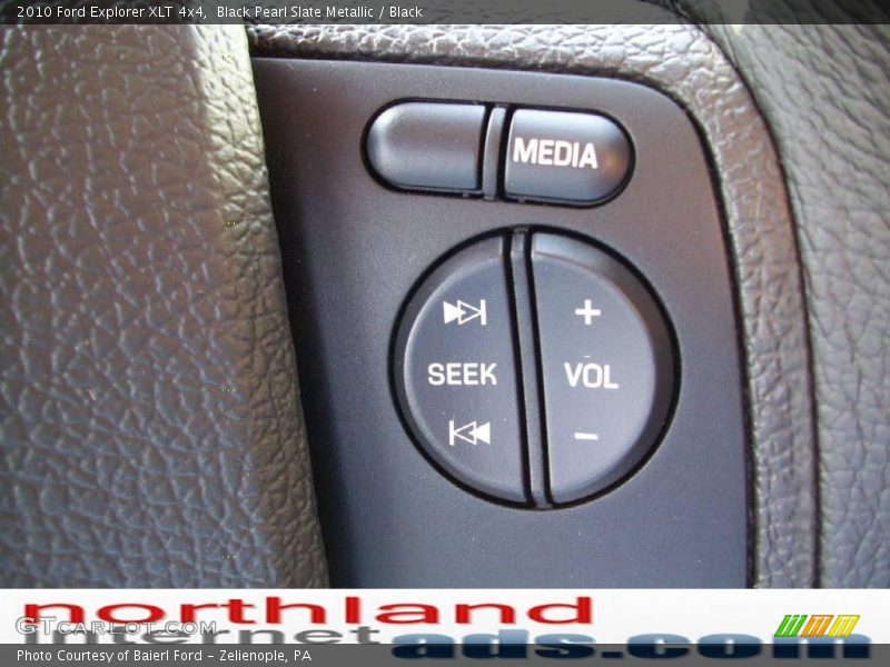 Black Pearl Slate Metallic / Black 2010 Ford Explorer XLT 4x4