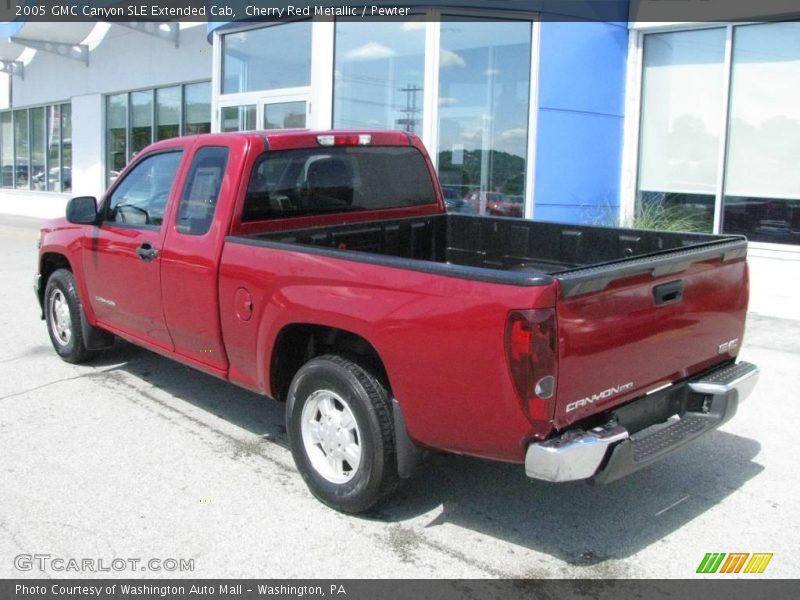 Cherry Red Metallic / Pewter 2005 GMC Canyon SLE Extended Cab