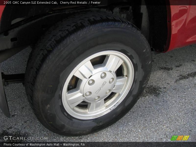 Cherry Red Metallic / Pewter 2005 GMC Canyon SLE Extended Cab