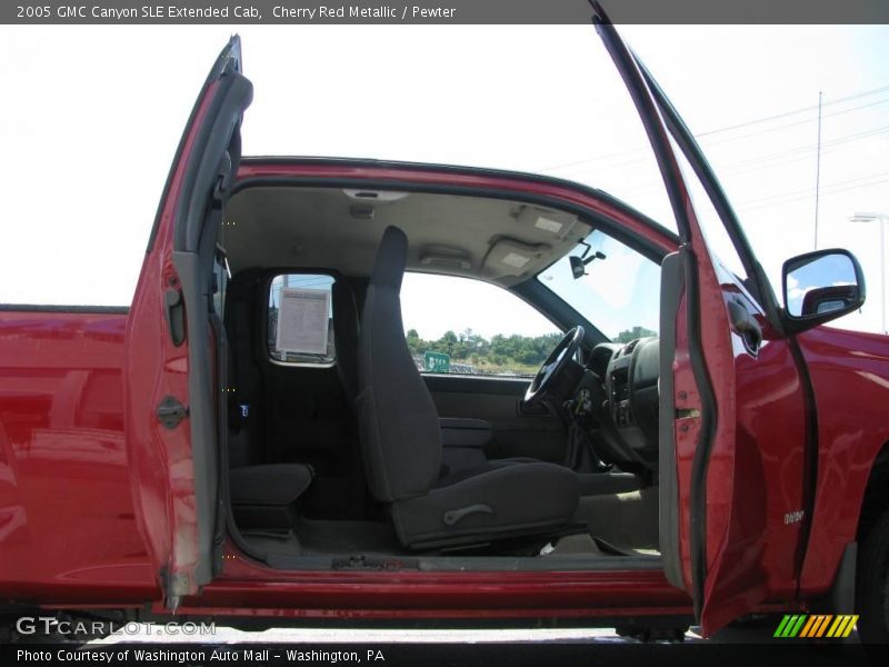 Cherry Red Metallic / Pewter 2005 GMC Canyon SLE Extended Cab