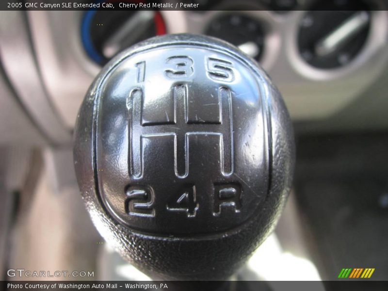 Cherry Red Metallic / Pewter 2005 GMC Canyon SLE Extended Cab