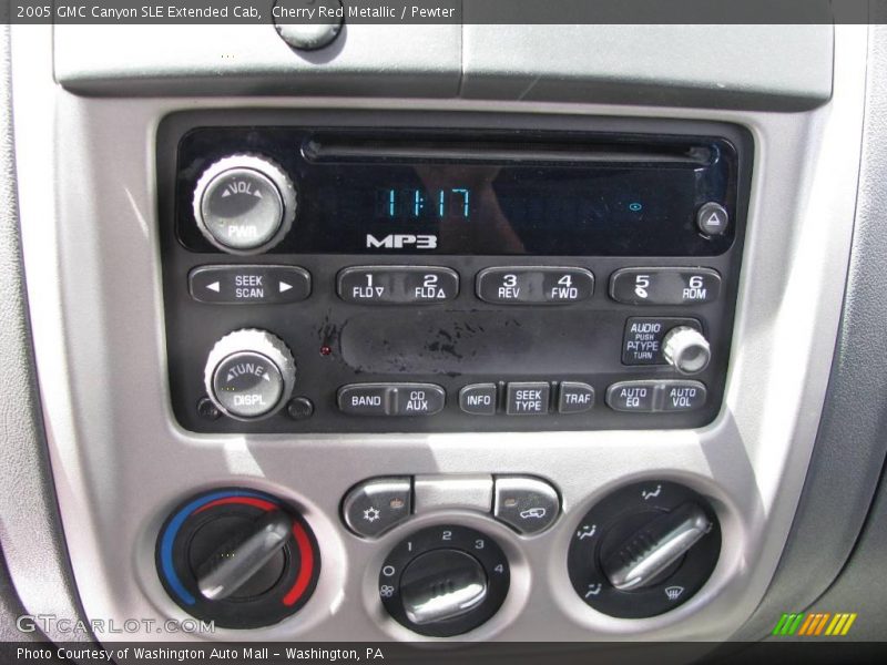 Cherry Red Metallic / Pewter 2005 GMC Canyon SLE Extended Cab