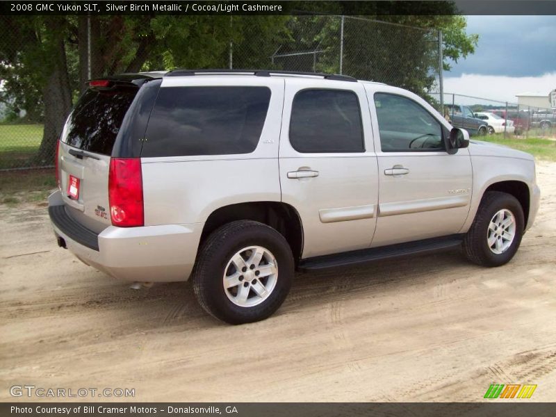 Silver Birch Metallic / Cocoa/Light Cashmere 2008 GMC Yukon SLT