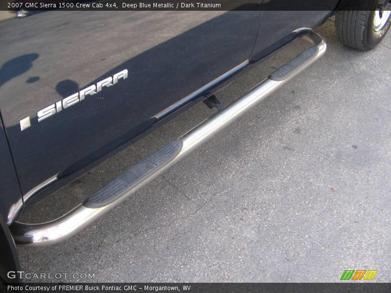 Deep Blue Metallic / Dark Titanium 2007 GMC Sierra 1500 Crew Cab 4x4