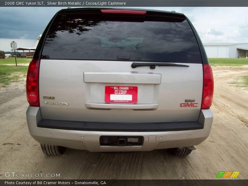 Silver Birch Metallic / Cocoa/Light Cashmere 2008 GMC Yukon SLT