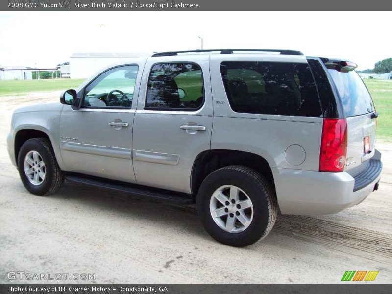 Silver Birch Metallic / Cocoa/Light Cashmere 2008 GMC Yukon SLT