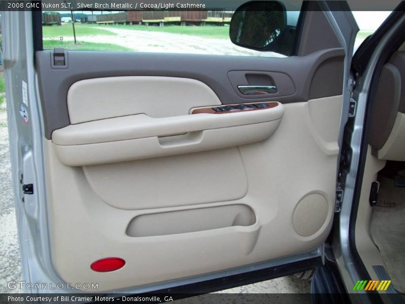 Silver Birch Metallic / Cocoa/Light Cashmere 2008 GMC Yukon SLT