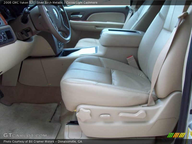 Silver Birch Metallic / Cocoa/Light Cashmere 2008 GMC Yukon SLT