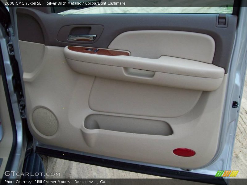Silver Birch Metallic / Cocoa/Light Cashmere 2008 GMC Yukon SLT