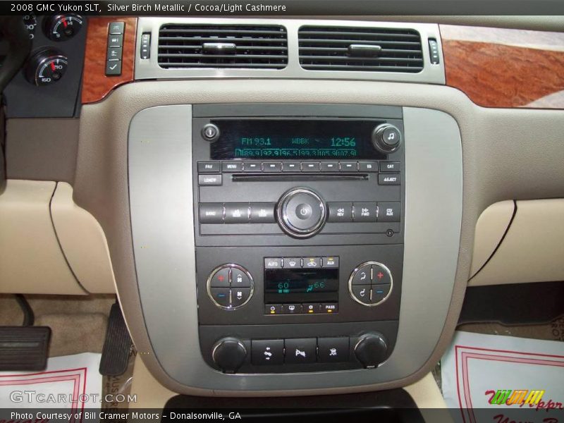 Silver Birch Metallic / Cocoa/Light Cashmere 2008 GMC Yukon SLT