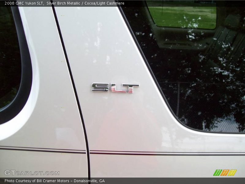Silver Birch Metallic / Cocoa/Light Cashmere 2008 GMC Yukon SLT