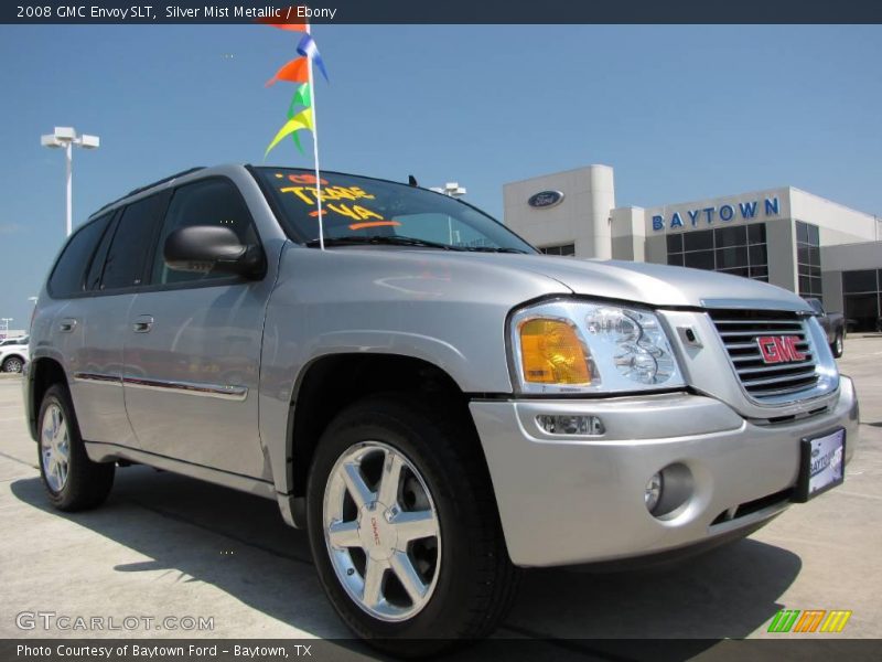 Silver Mist Metallic / Ebony 2008 GMC Envoy SLT