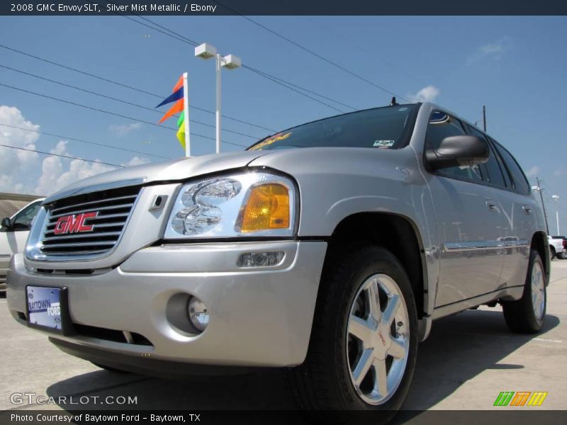 Silver Mist Metallic / Ebony 2008 GMC Envoy SLT
