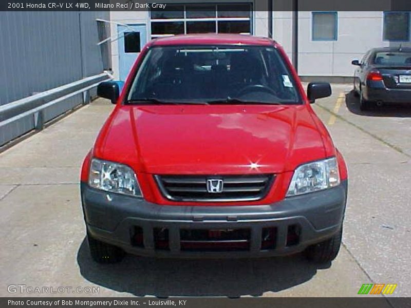 Milano Red / Dark Gray 2001 Honda CR-V LX 4WD